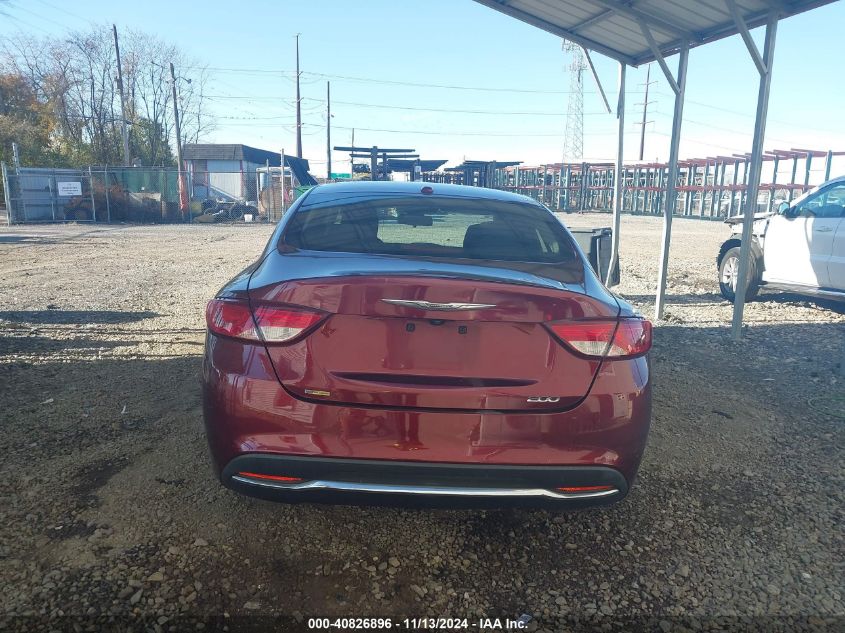 2015 Chrysler 200 Limited VIN: 1C3CCCAB5FN688163 Lot: 40826896