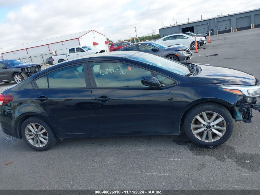 2017 Kia Forte Lx VIN: 3KPFL4A79HE016382 Lot: 40826916