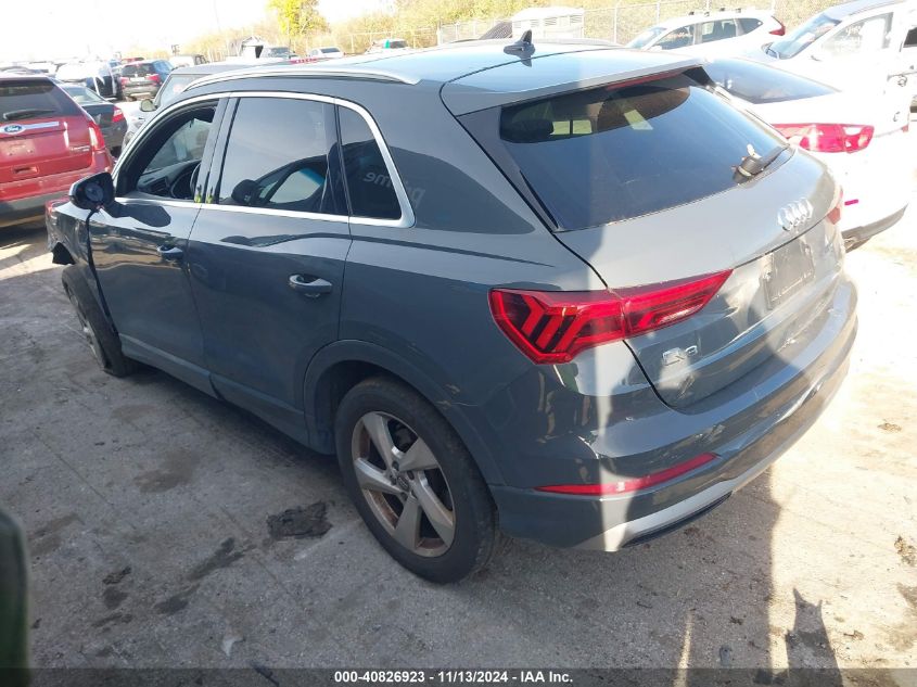 2019 Audi Q3 2.0T Premium VIN: WA1AECF34K1077065 Lot: 40826923