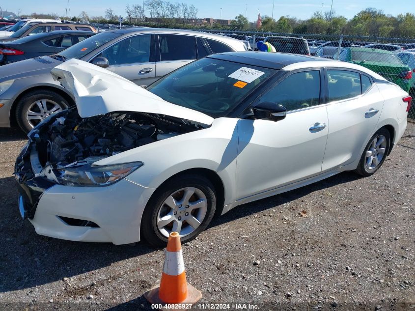 2017 Nissan Maxima 3.5 Platinum VIN: 1N4AA6AP4HC412566 Lot: 40826927