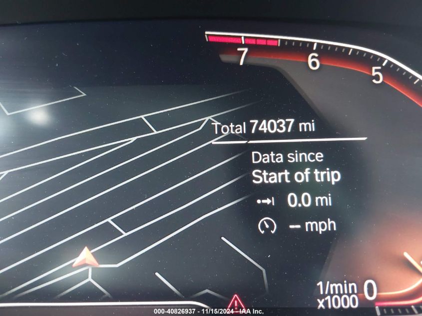 2019 BMW X5 XDRIVE40I VIN: 5UXCR6C54KLL00816