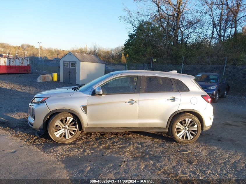 2022 Mitsubishi Outlander Sport 2.0 Se 2Wd VIN: JA4APVAUXNU009166 Lot: 40826943