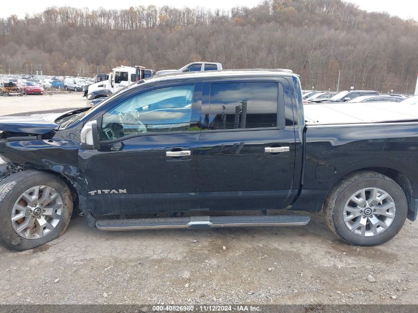 2021 Nissan Titan Sl 4X4 VIN: 1N6AA1ED2MN511265 Lot: 40826980