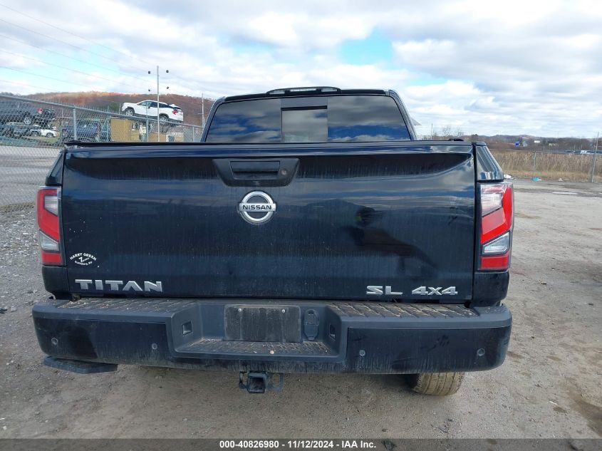 2021 Nissan Titan Sl 4X4 VIN: 1N6AA1ED2MN511265 Lot: 40826980