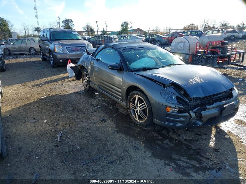 2003 Mitsubishi Eclipse Spyder Gts VIN: 4A3AE75H43E163722 Lot: 40826981