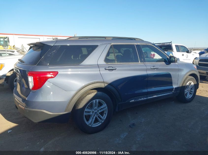 2021 Ford Explorer Xlt VIN: 1FMSK7DHXMGA81965 Lot: 40826986