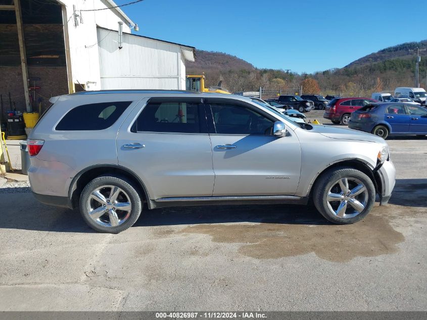 2012 Dodge Durango Citadel VIN: 1C4RDJEG0CC329856 Lot: 40826987