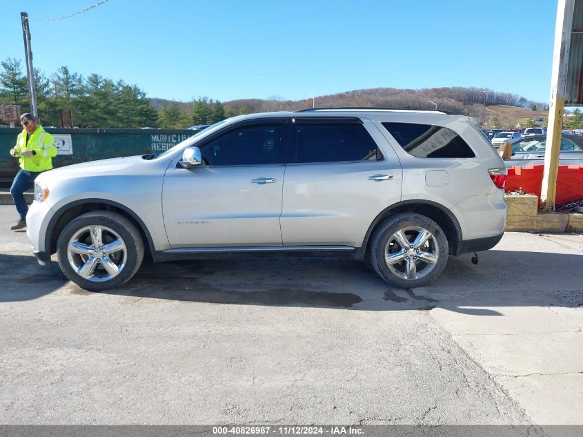 2012 Dodge Durango Citadel VIN: 1C4RDJEG0CC329856 Lot: 40826987