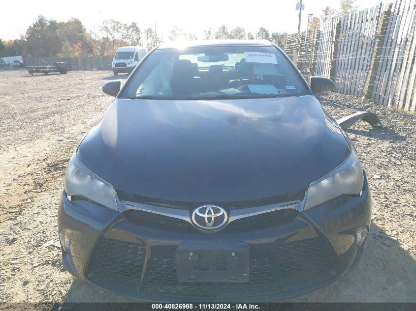 2016 Toyota Camry Se VIN: 4T1BF1FK0GU128579 Lot: 40826988