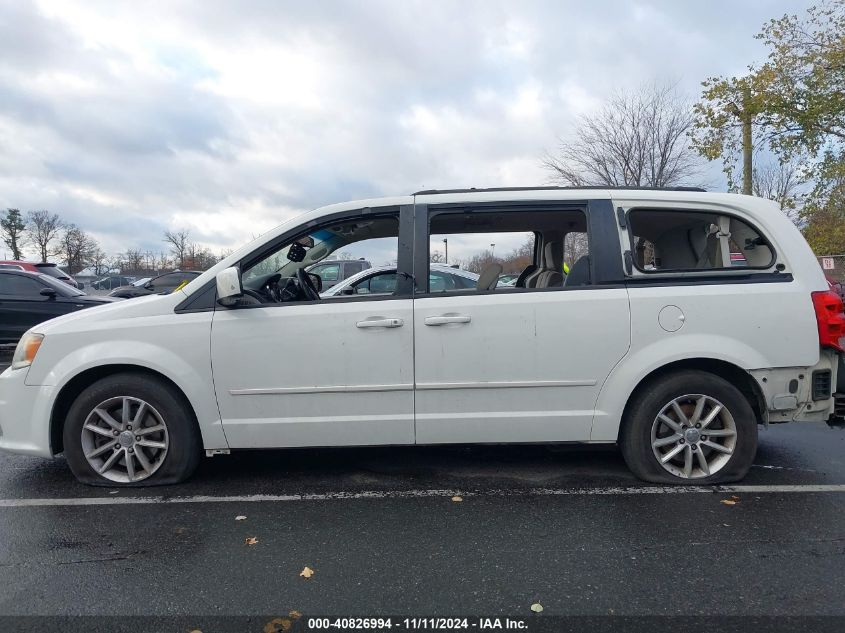 2013 Dodge Grand Caravan Sxt VIN: 2C4RDGCG3DR616557 Lot: 40826994