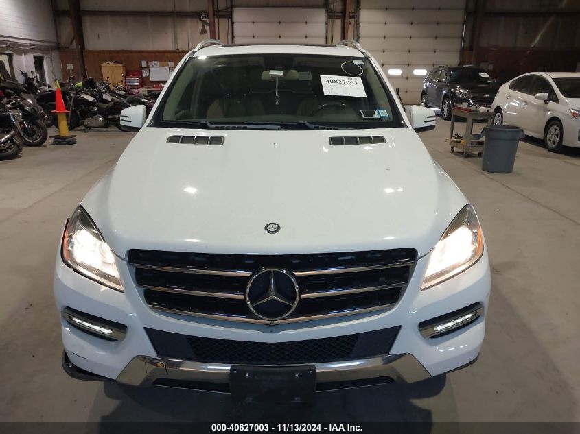 2015 Mercedes-Benz Ml 350 4Matic VIN: 4JGDA5HB1FA540781 Lot: 40827003