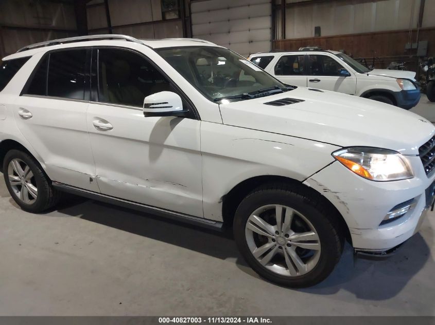 2015 Mercedes-Benz Ml 350 4Matic VIN: 4JGDA5HB1FA540781 Lot: 40827003