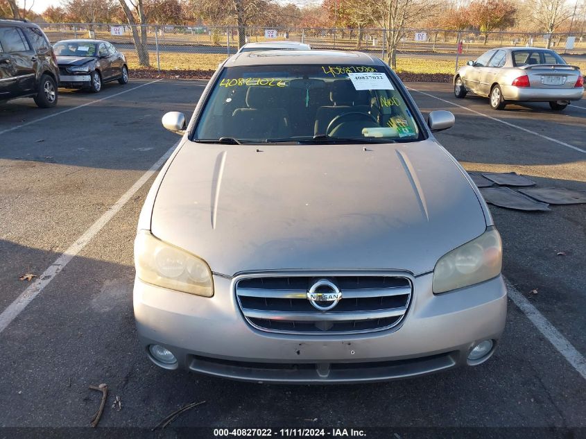 2002 Nissan Maxima Se VIN: JN1DA31D02T404616 Lot: 40827022