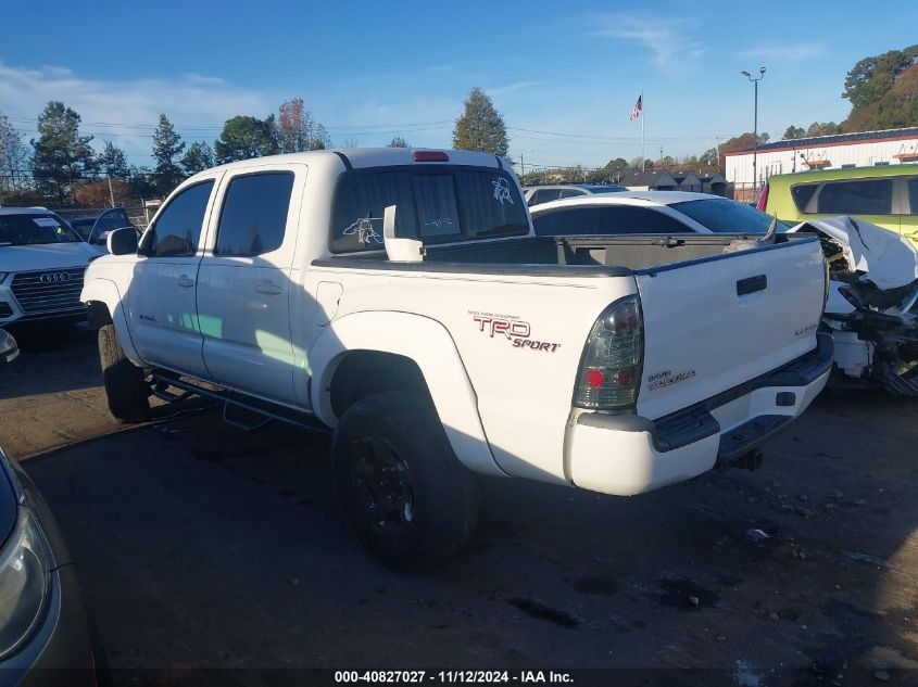 2005 Toyota Tacoma Double Cab Prerunner VIN: 3TMJU62N95M007439 Lot: 40827027