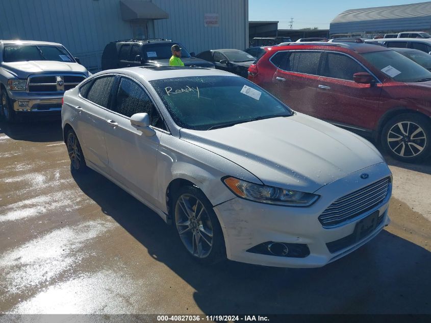 2016 FORD FUSION TITANIUM - 3FA6P0K99GR142784