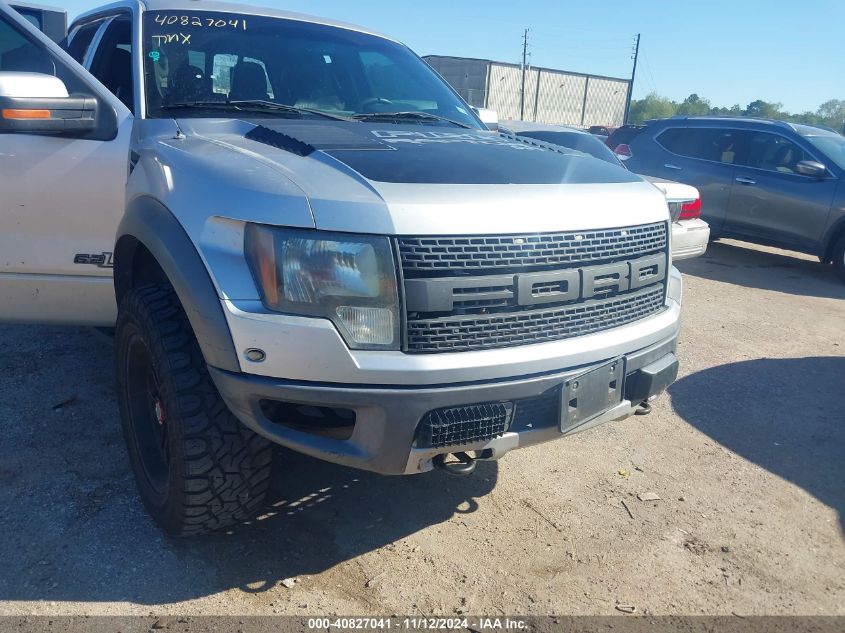 2011 Ford F-150 Svt Raptor VIN: 1FTFW1R66BFC20071 Lot: 40827041