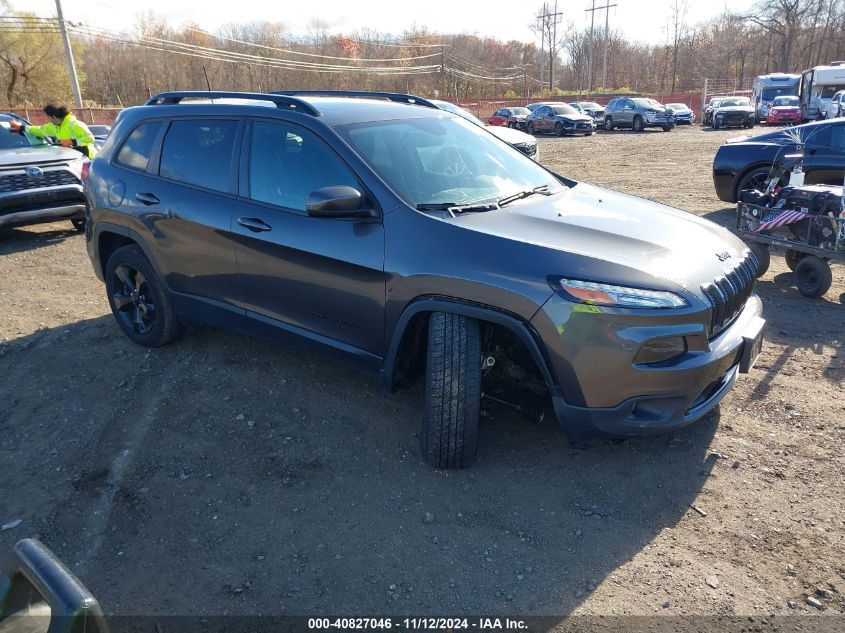 2017 Jeep Cherokee High Altitude 4X4 VIN: 1C4PJMDB1HW524720 Lot: 40827046