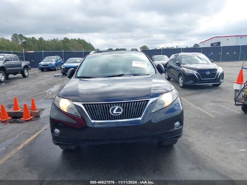 2012 Lexus Rx 350 VIN: 2T2ZK1BA4CC079692 Lot: 40827076