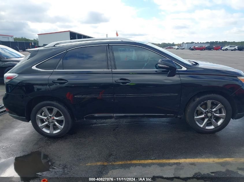 2012 Lexus Rx 350 VIN: 2T2ZK1BA4CC079692 Lot: 40827076