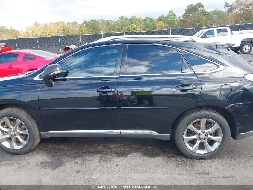 2012 Lexus Rx 350 VIN: 2T2ZK1BA4CC079692 Lot: 40827076