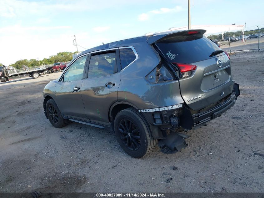 2017 Nissan Rogue Sv VIN: 5N1AT2MV8HC818739 Lot: 40827089