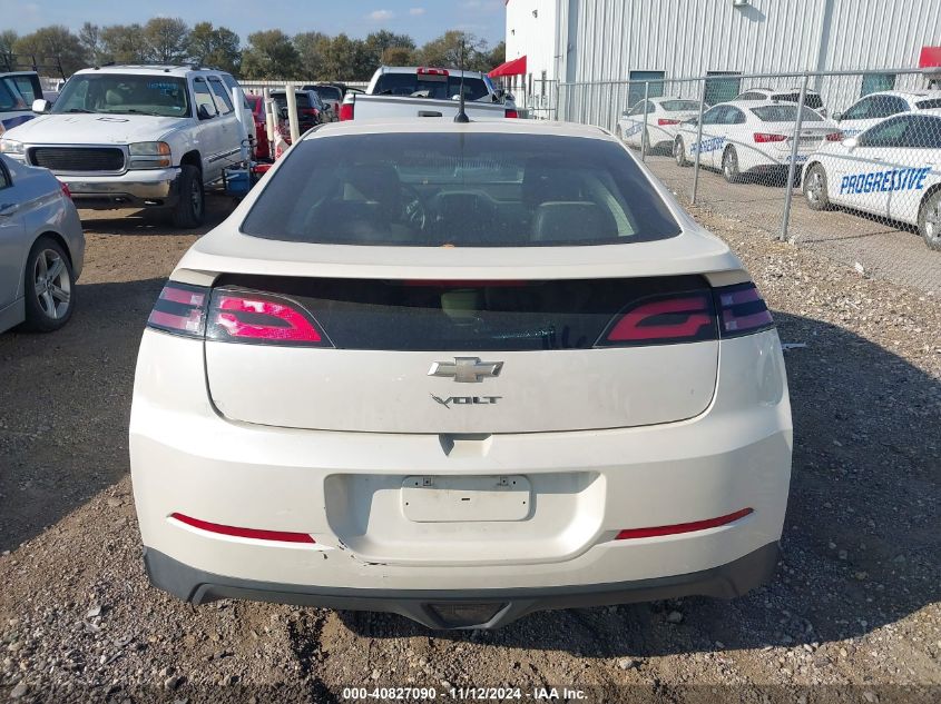 2014 Chevrolet Volt VIN: 1G1RE6E42EU163538 Lot: 40827090