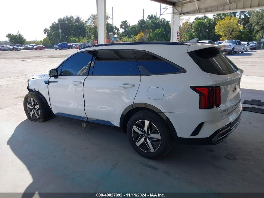 2021 KIA SORENTO VIN: 5XYRL4LC1MG059554