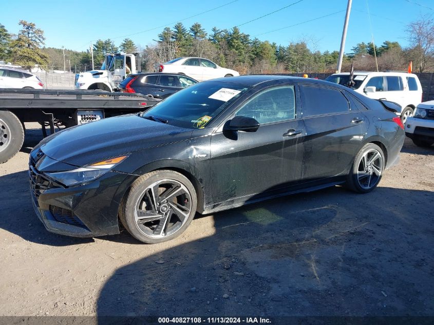 2023 Hyundai Elantra N Line VIN: KMHLR4AF0PU379545 Lot: 40827108