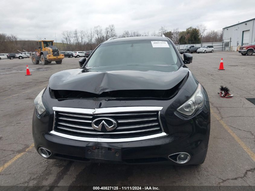 2015 Infiniti Qx70 VIN: JN8CS1MW1FM480244 Lot: 40827125