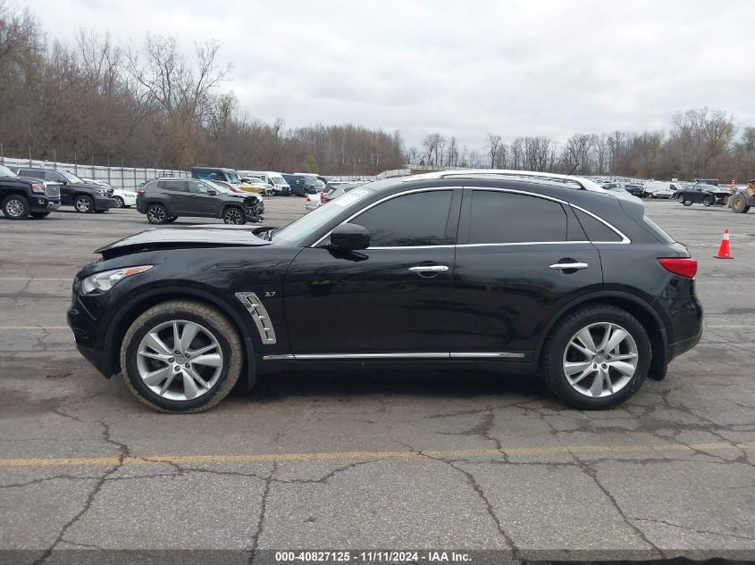 2015 Infiniti Qx70 VIN: JN8CS1MW1FM480244 Lot: 40827125