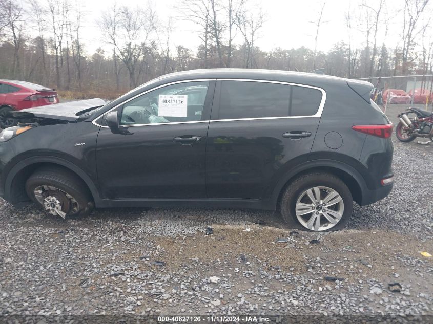 2017 Kia Sportage Lx VIN: KNDPMCAC4H7104104 Lot: 40827126