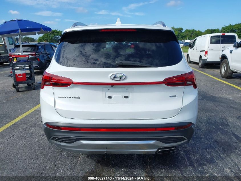 2022 Hyundai Santa Fe Sel VIN: 5NMS2DAJ4NH437508 Lot: 40827140