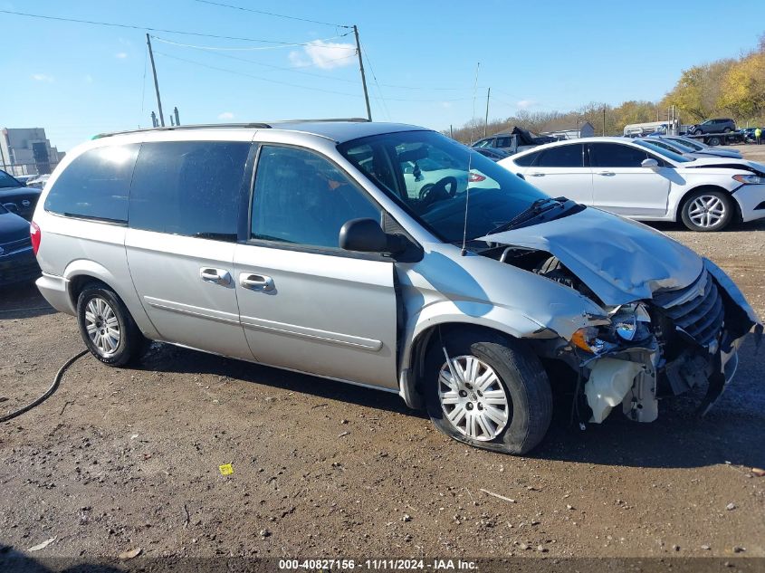 2007 Chrysler Town & Country Lx VIN: 2A4GP44R97R133490 Lot: 40827156