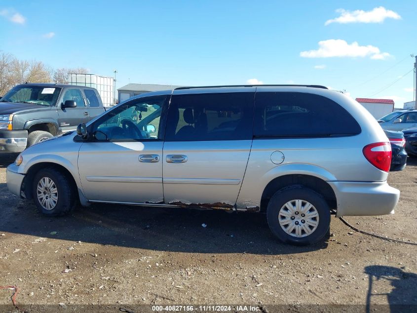 2007 Chrysler Town & Country Lx VIN: 2A4GP44R97R133490 Lot: 40827156