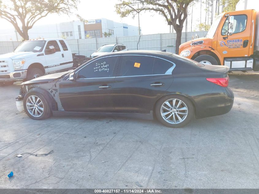 2017 Infiniti Q50 3.0T Premium VIN: JN1EV7AP6HM738159 Lot: 40827157