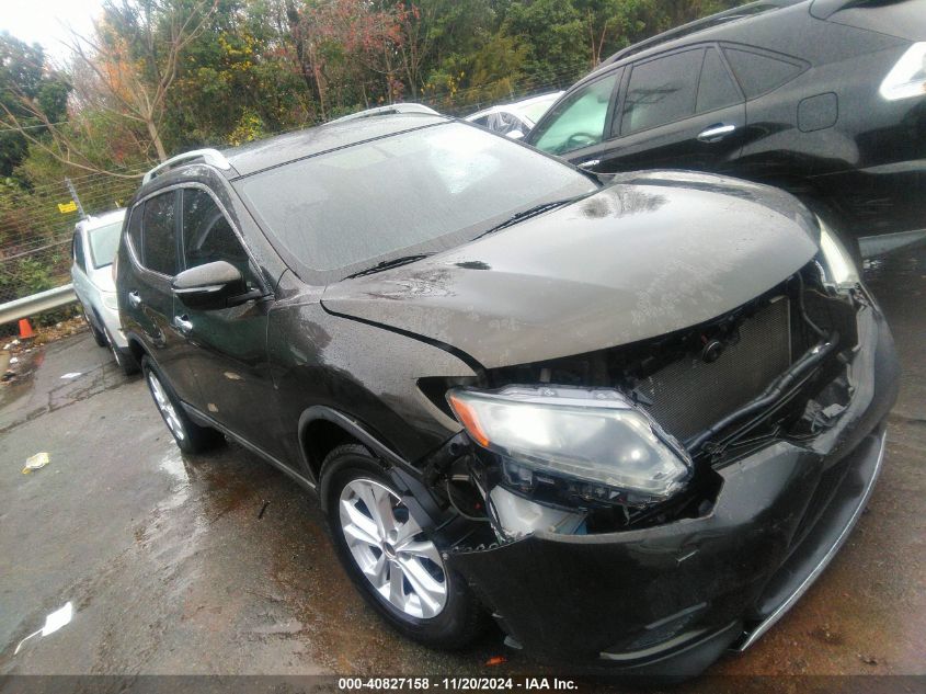 2015 Nissan Rogue Sv VIN: 5N1AT2MT5FC901217 Lot: 40827158