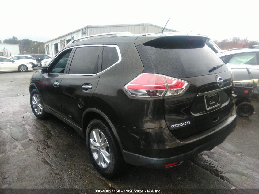 2015 Nissan Rogue Sv VIN: 5N1AT2MT5FC901217 Lot: 40827158