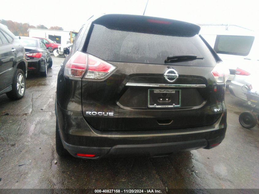 2015 Nissan Rogue Sv VIN: 5N1AT2MT5FC901217 Lot: 40827158