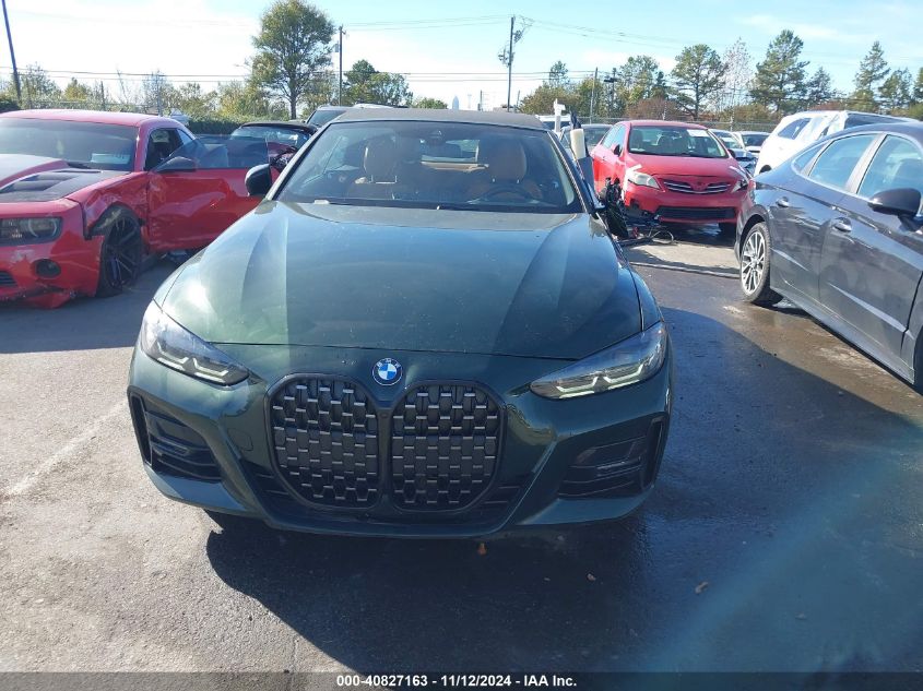 2024 BMW 4 Series 430I xDrive VIN: WBA43AT07RCP98239 Lot: 40827163