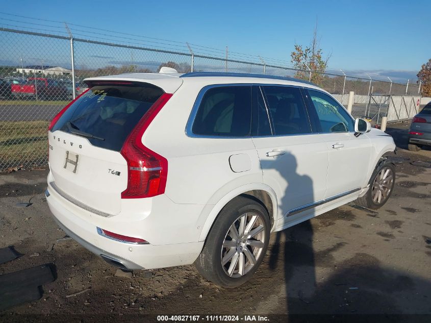 2016 Volvo Xc90 T6 Inscription VIN: YV4A22PLXG1086168 Lot: 40827167