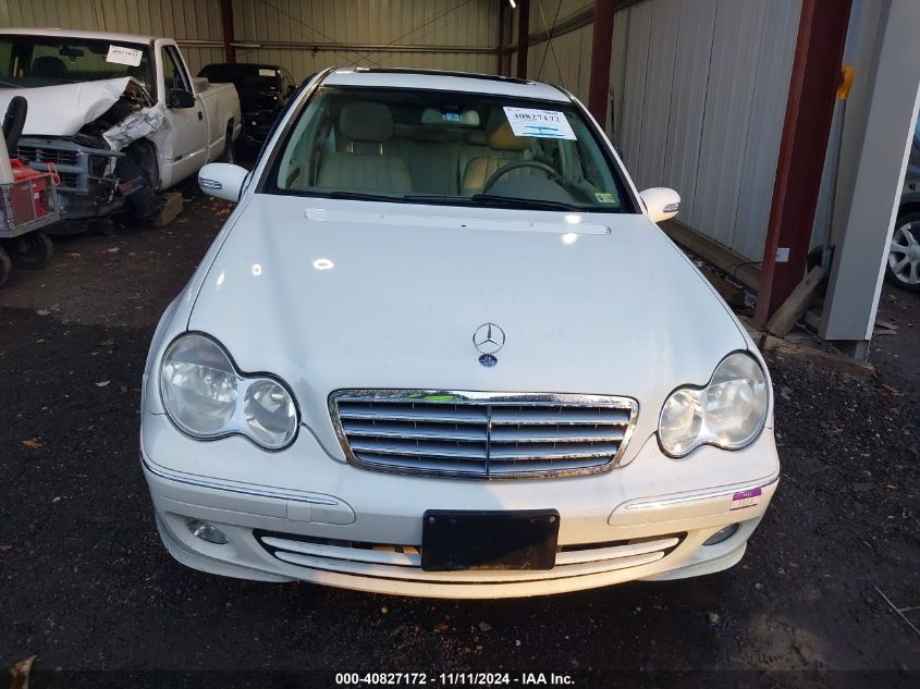 2007 Mercedes-Benz C 280 Luxury VIN: WDBRF54H47A937357 Lot: 40827172