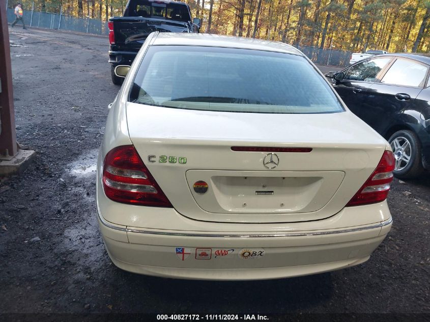 2007 Mercedes-Benz C 280 Luxury VIN: WDBRF54H47A937357 Lot: 40827172