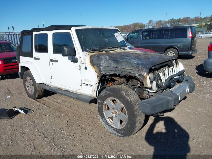 2012 Jeep Wrangler Unlimited Sahara VIN: 1C4BJWEG5CL103254 Lot: 40827202