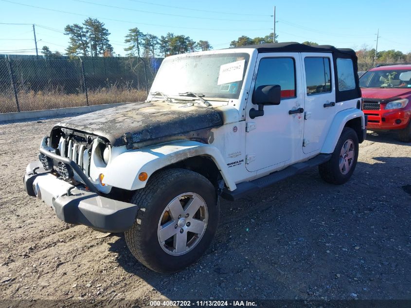 2012 Jeep Wrangler Unlimited Sahara VIN: 1C4BJWEG5CL103254 Lot: 40827202