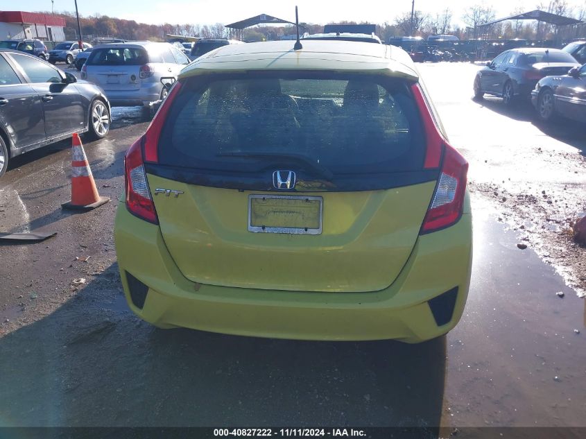 2016 Honda Fit Lx VIN: JHMGK5H57GX035978 Lot: 40827222