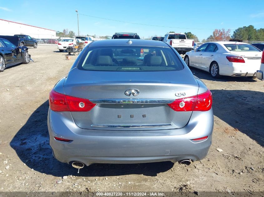 2015 Infiniti Q50 Premium VIN: JN1BV7AP1FM347503 Lot: 40827230