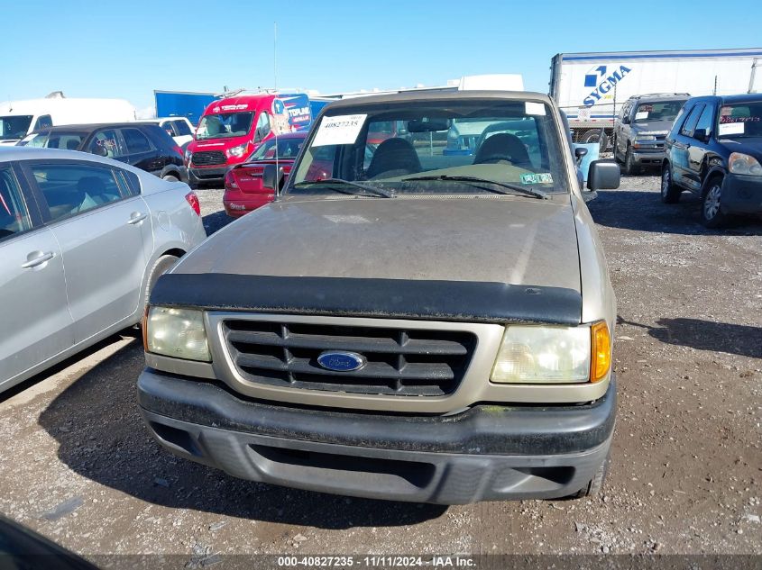 2002 Ford Ranger Xl/Xlt VIN: 1FTYR10D12TA38050 Lot: 40827235