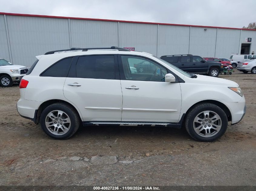 2009 Acura Mdx Technology Package VIN: 2HNYD28429H510427 Lot: 40827236