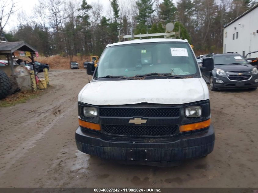 2012 Chevrolet Express Cargo Van Work Van VIN: 1GCWGGCG7C1163962 Lot: 40827242