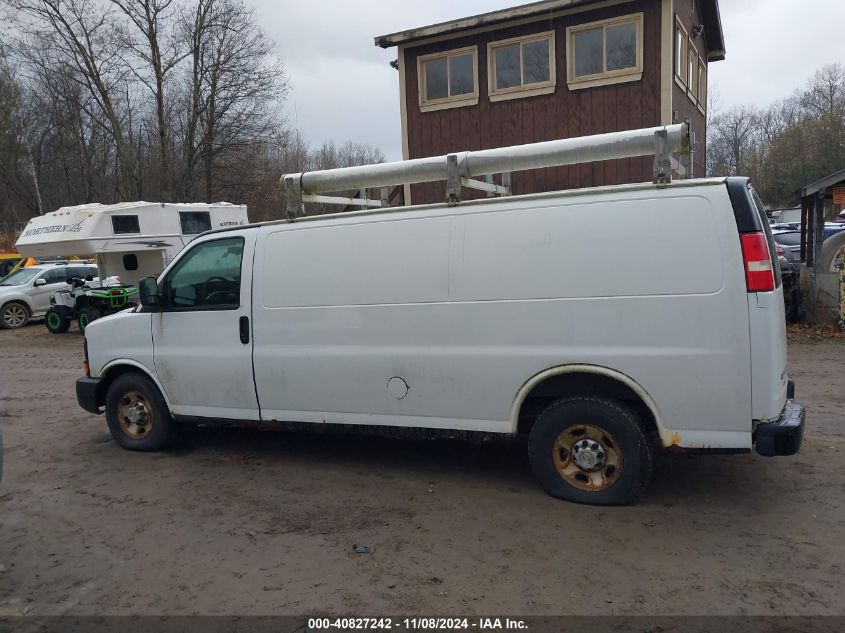 2012 Chevrolet Express Cargo Van Work Van VIN: 1GCWGGCG7C1163962 Lot: 40827242